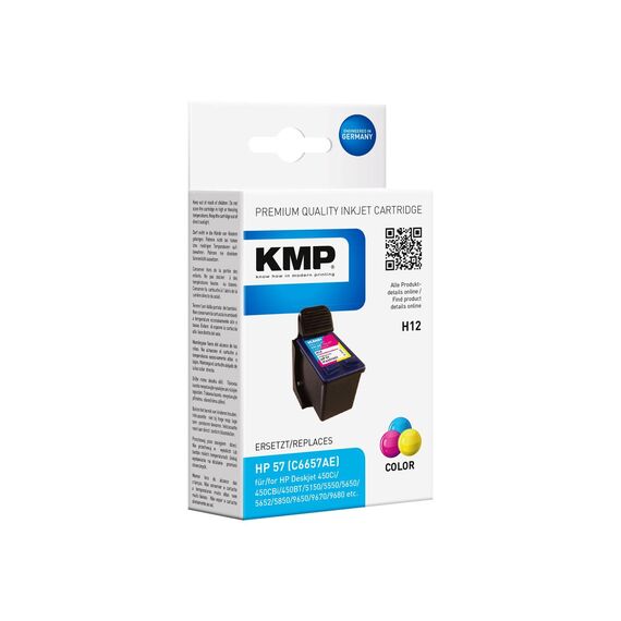 KMP H12 - 17 ml - colour (cyan, magenta, yellow) - co | 0995,4570