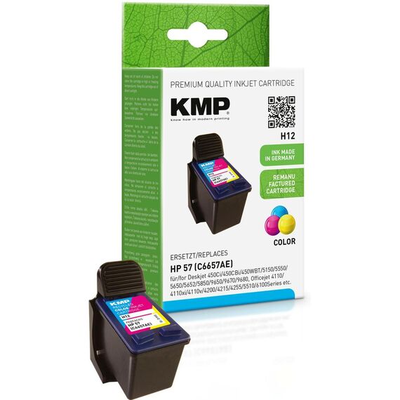 KMP H12 - 17 ml - colour (cyan, magenta, yellow) - co | 0995,4570