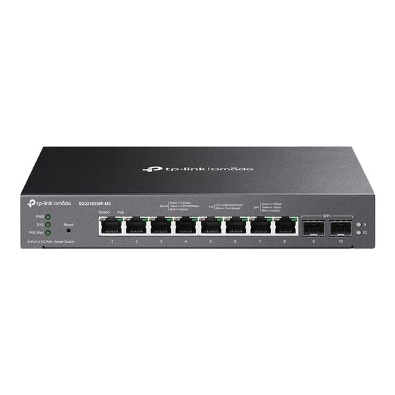 TP-Link Omada SG2210XMP-M2 V1.6 - Switch - L2+ - smart - 8 x 100/