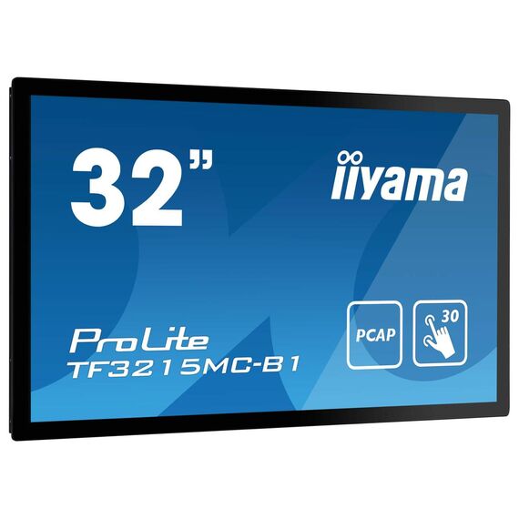 Iiyama 32W LCD Projective Capacitive 30-Points | TF3215MC-B2