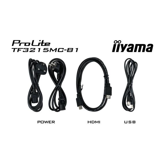 Iiyama 32W LCD Projective Capacitive 30-Points | TF3215MC-B2