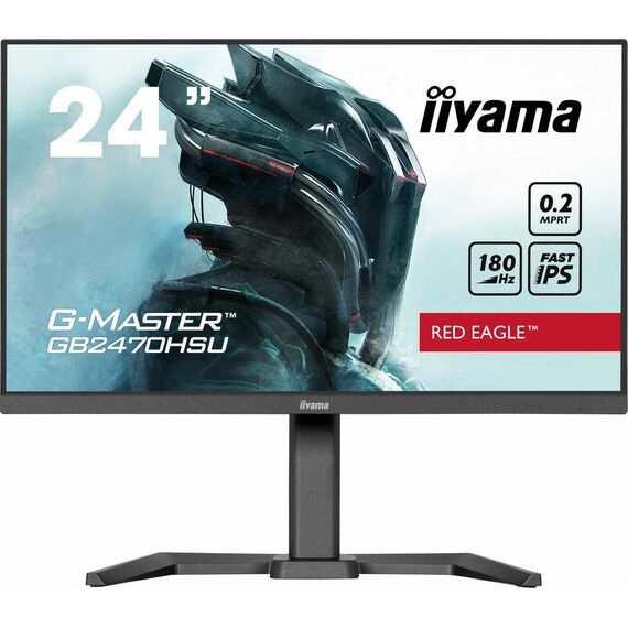 Iiyama 24W LCD Full HD Business Gaming Fast IP - F | GB2470HSU-B6
