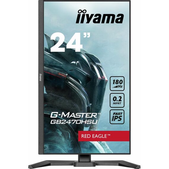 Iiyama 24W LCD Full HD Business Gaming Fast IP - F | GB2470HSU-B6