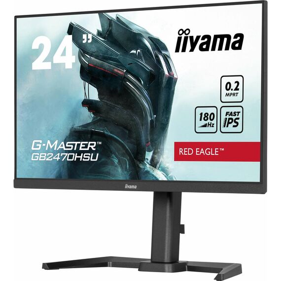 Iiyama 24W LCD Full HD Business Gaming Fast IP - F | GB2470HSU-B6