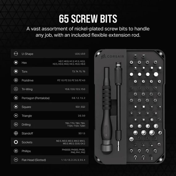 Corsair PC DIY Precision Toolki CC9310003WW