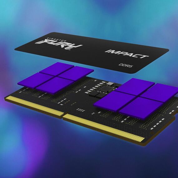 Kingston FURY Impact - DDR5 - kit - 32 GB 2 x 1 | KF564S38IBK2-32
