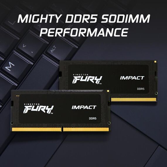Kingston FURY Impact - DDR5 - kit - 32 GB 2 x 1 | KF564S38IBK2-32
