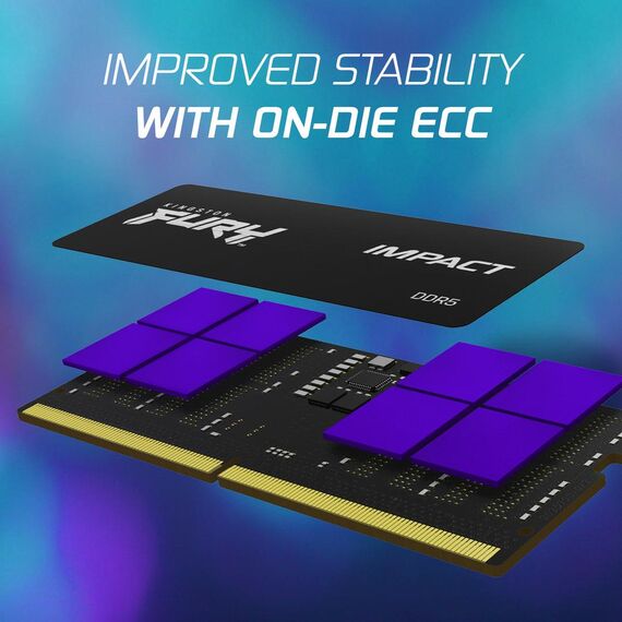 Kingston FURY Impact - DDR5 - kit - 32 GB 2 x 1 | KF564S38IBK2-32