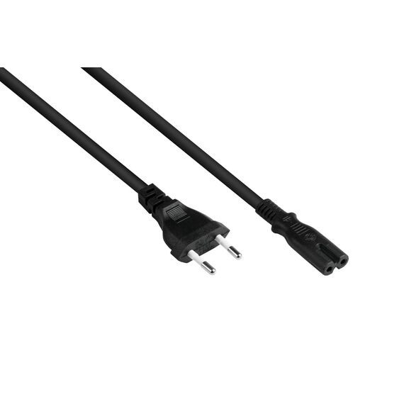 Good Connections P0370-S050 - 5 m - Power plug type C - C7 couple