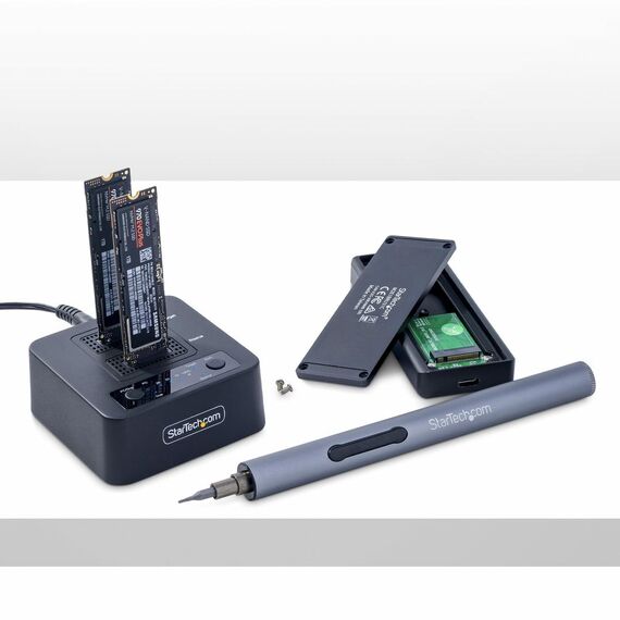 StarTech.com 1 1 Standalone M.2 NVMe Drive | M2-HDD-DUPLICATOR-N1