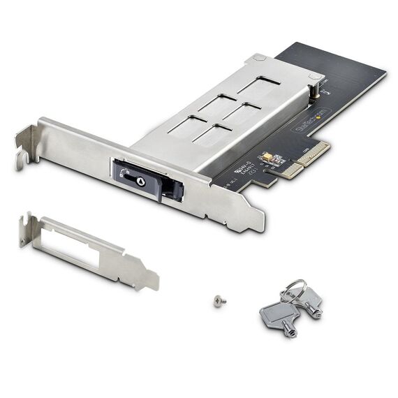 StarTech.com M.2 NVMe SSD to PCIe x4 Mobil | M2-REMOVABLE-PCIE-N1