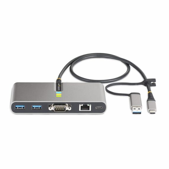StarTech.com 2-Port USB-C/USB-A Hub with Gb | 5G2A1SGBB-USB-C-HUB