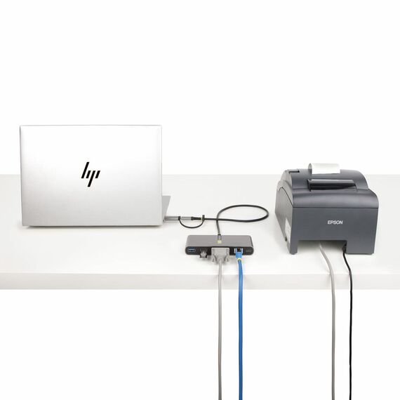StarTech.com 2-Port USB-C/USB-A Hub with Gb | 5G2A1SGBB-USB-C-HUB