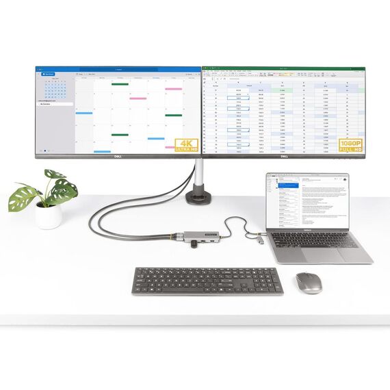 StarTech.com USB-C Multiport Adapter w/Atta | 167B-USBC-MULTIPORT