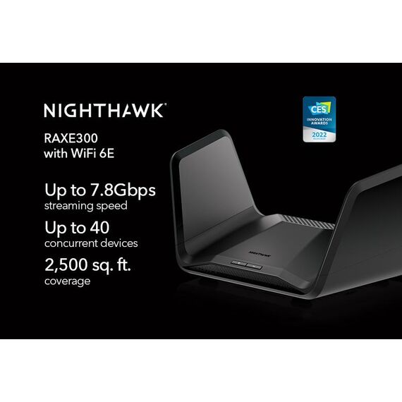 NETGEAR Nighthawk RAXE300 - - wireless router -  | RAXE300-100EUS
