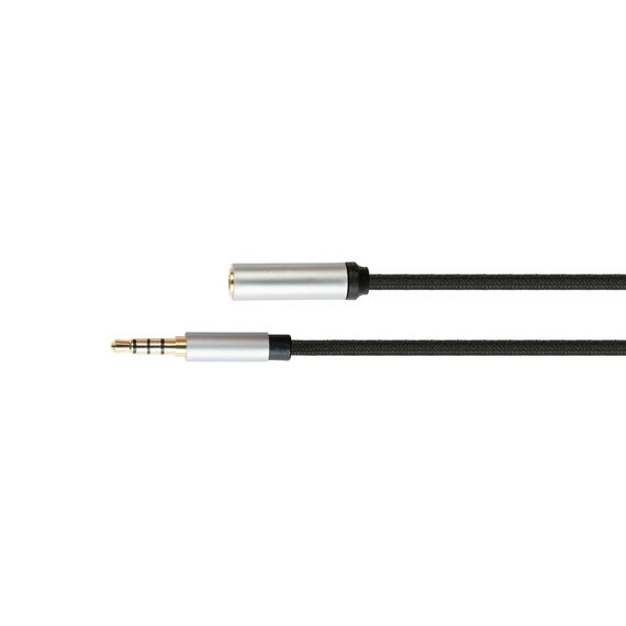 PYTHON GC-M0237 - 3.5mm - Male - 3.5mm - Female - 1 m - Black - C