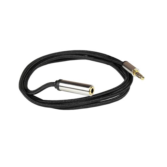PYTHON GC-M0237 - 3.5mm - Male - 3.5mm - Female - 1 m - Black - C