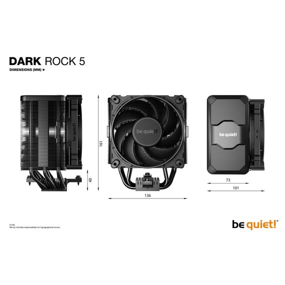 Be Quiet! Dark Rock 5 schwarz | BK035