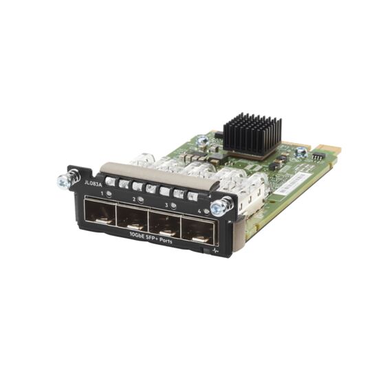 HPE Aruba - Expansion module - 10 Gigabit SFP+ x 4 - for | JL083A
