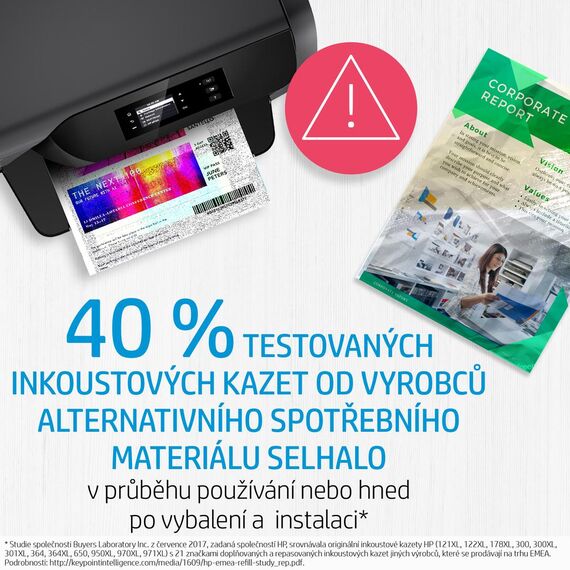 HP 62XL - 12 ml - High Yield - black - original - ink c | C2P05AE