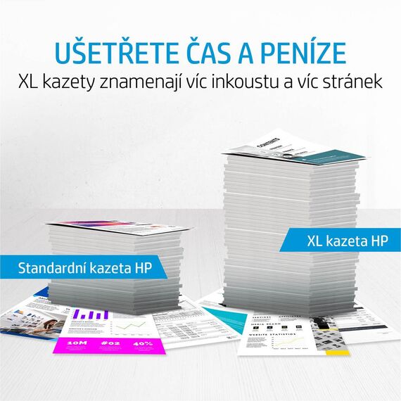 HP 62XL - 12 ml - High Yield - black - original - ink c | C2P05AE