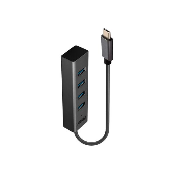 Lindy - Hub - 4 x USB 3.2 Gen 2 - desktop | 43325