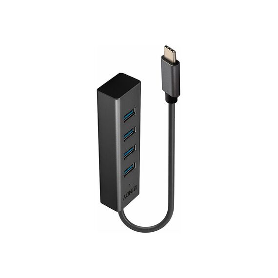 Lindy - Hub - 4 x USB 3.2 Gen 2 - desktop | 43325