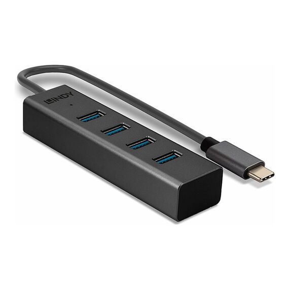 Lindy - Hub - 4 x USB 3.2 Gen 2 - desktop | 43325