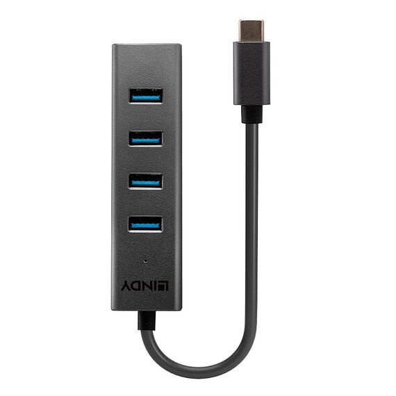 Lindy - Hub - 4 x USB 3.2 Gen 2 - desktop | 43325