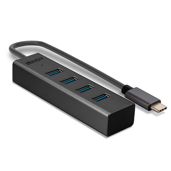 Lindy - Hub - 4 x USB 3.2 Gen 2 - desktop | 43325