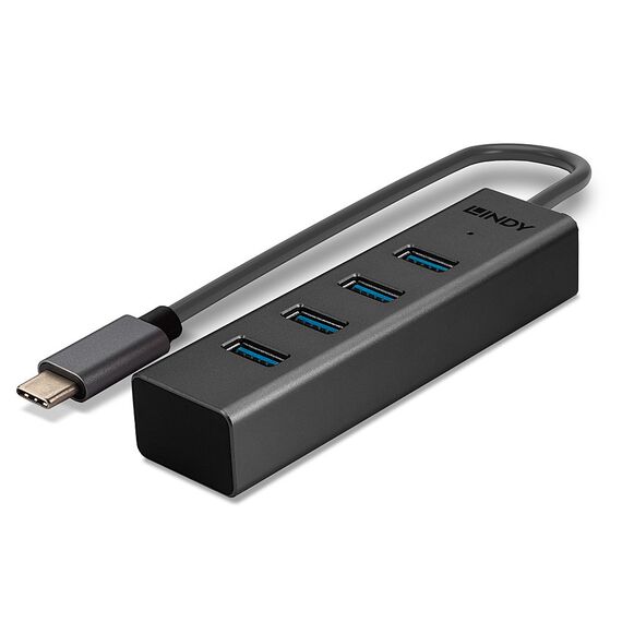 Lindy - Hub - 4 x USB 3.2 Gen 2 - desktop | 43325