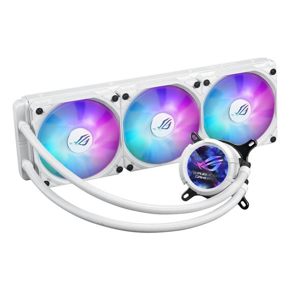 ASUS ROG STRIX LC III 360 ARGB LCD WHT - 2.1” I | 90RC00W2-M0UAY0