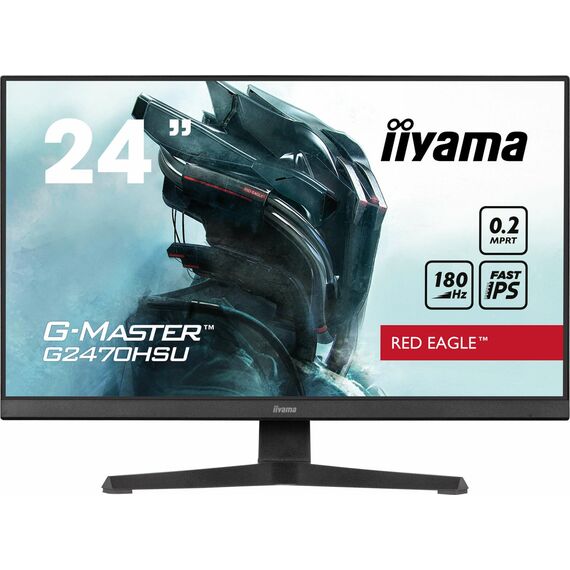 Iiyama 24W LCD Full HD Gaming Fast IPS 180 Hz - Fla | G2470HSU-B6