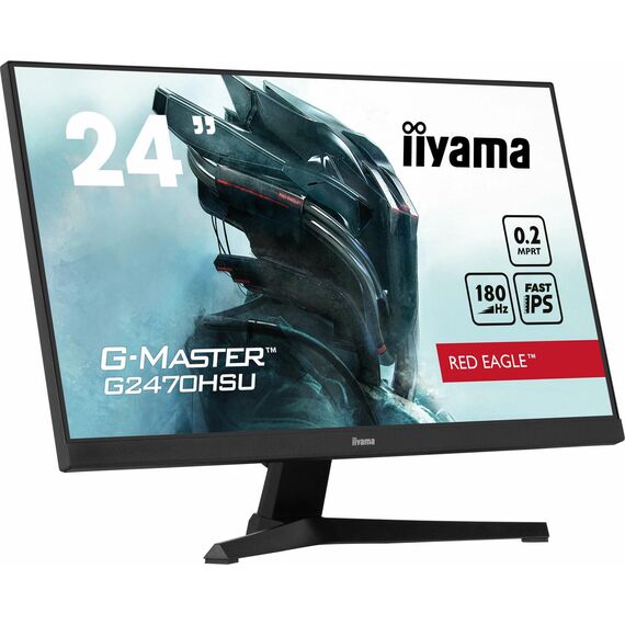 Iiyama 24W LCD Full HD Gaming Fast IPS 180 Hz - Fla | G2470HSU-B6
