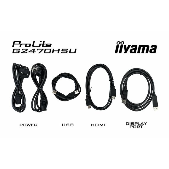 Iiyama 24W LCD Full HD Gaming Fast IPS 180 Hz - Fla | G2470HSU-B6