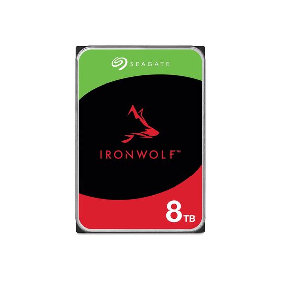 Seagate IronWolf ST8000VN002 - Hard drive - 8 TB - internal - 3.5