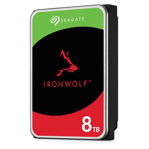Seagate IronWolf ST8000VN002 - Hard drive - 8 TB - internal - 3.5