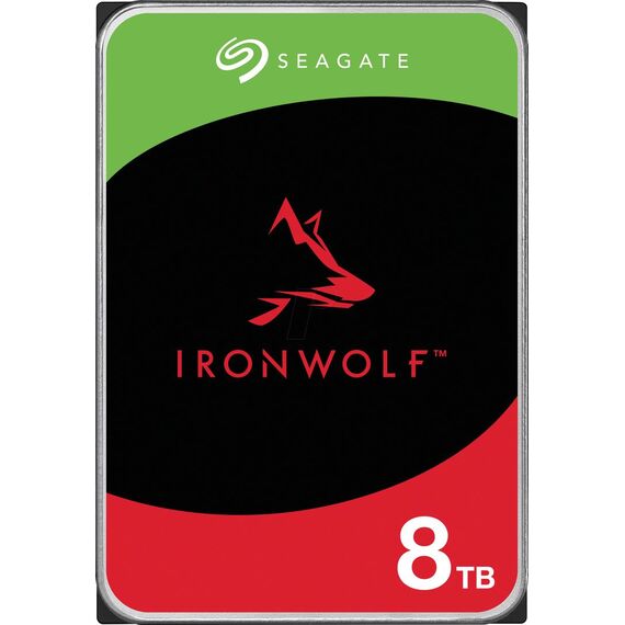 Seagate IronWolf ST8000VN002 - Hard drive - 8 TB - internal - 3.5