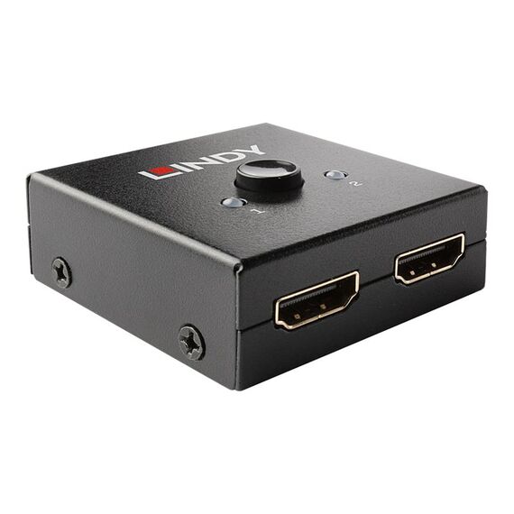 Lindy 2 Port HDMI 18G Bi-Directional Switch - Video/audio | 38336