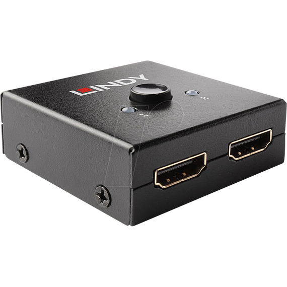 Lindy 2 Port HDMI 18G Bi-Directional Switch - Video/audio | 38336