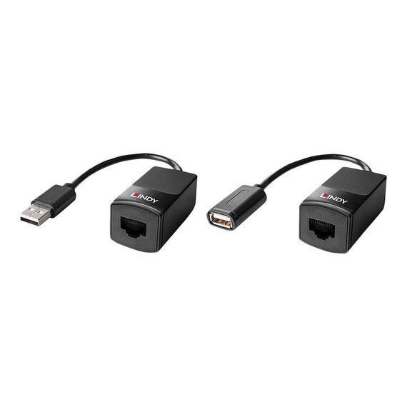 LINDY Extender Basic - USB extender - USB, CATx - over CA | 43365