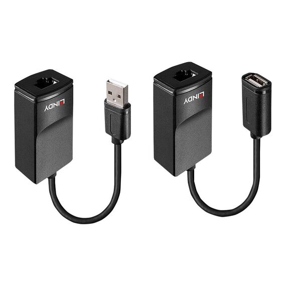LINDY Extender Basic - USB extender - USB, CATx - over CA | 43365