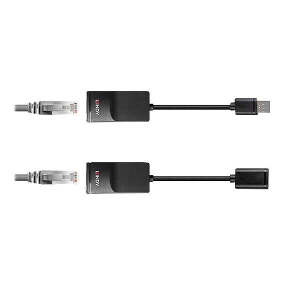 LINDY Extender Basic - USB extender - USB, CATx - over CA | 43365