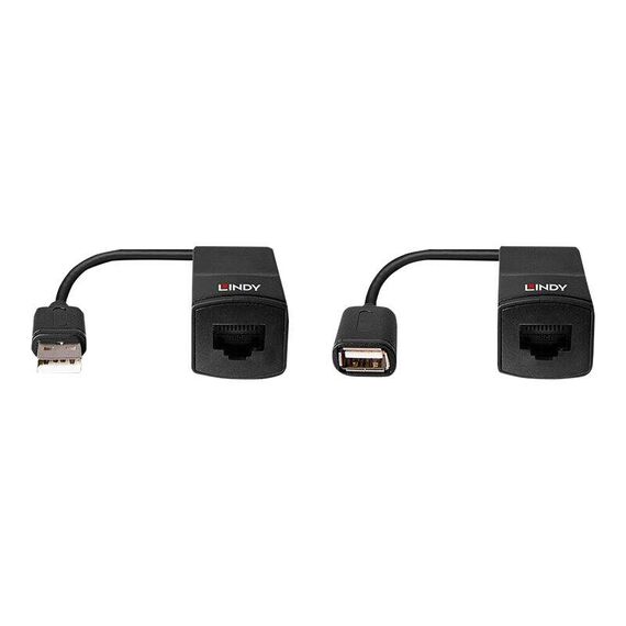 LINDY Extender Basic - USB extender - USB, CATx - over CA | 43365