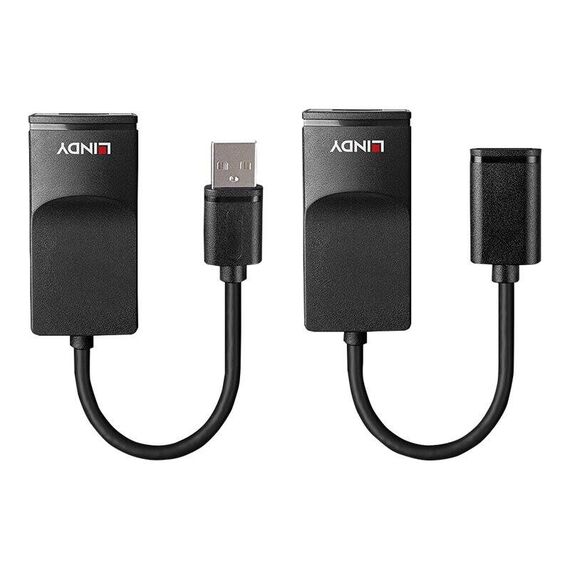 LINDY Extender Basic - USB extender - USB, CATx - over CA | 43365