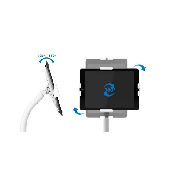 Manhattan Floor Stand (Anti theft) for Tablet and iPad,  | 406345