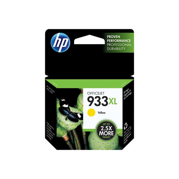 HP 933XL - High Yield - yellow - original - ink cartrid | CN056AE