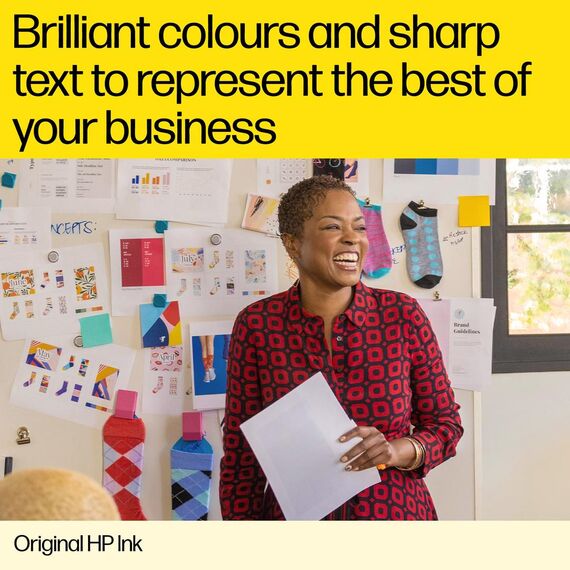 HP 933XL - High Yield - yellow - original - ink cartrid | CN056AE