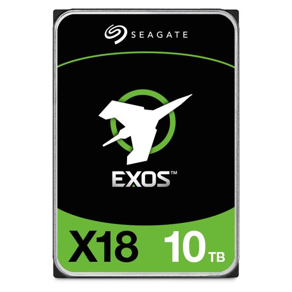 Seagate Exos X18 ST10000NM018G - Hard drive - 10 TB - internal -