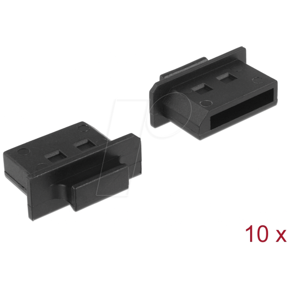 DeLOCK Dust Cover for Displayport - Dust cover - black (p | 64025